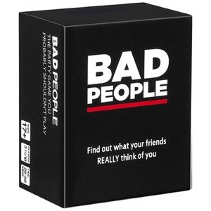 Bad people card game